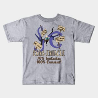 Cons-entacle - 70% Tentacles, 100% Consent! Kids T-Shirt